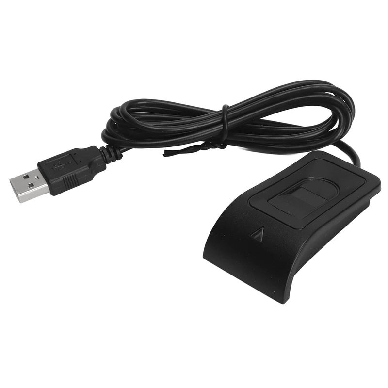 Black USB Capacitive Fingerprint Reader for PC with Wide Application - Image 2