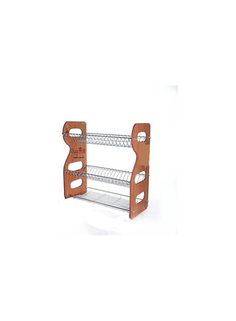 Luxe wood side panel, 3 floors, 60 cm