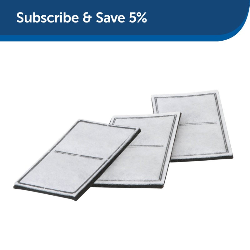 PetSafe Drinkwell Replacement Carbon Filters - Activated Carbon Cat Water Fountain Filter for Clean & Fresh Water & Better Taste - Fountain Cartridge Refill - 3 Pack - Image 5