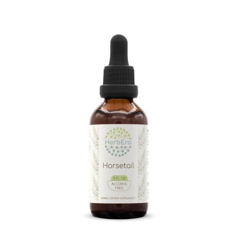 Horsetail B60 AlcoholFree Herbal Extract Tincture Concentrated Liquid Drops Natural Equisetum arvense 2 fl oz