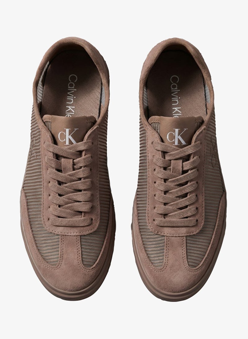 CALVIN KLEIN Stripe Knit Cupsole Trainers - Image 5