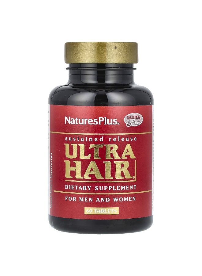 Natures Plus NaturesPlus, Ultra Hair, For Men & Women, 60 Tablets - Image 1