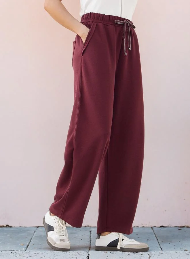 لي كوبر بنطلون رياضي لي كوبر بخصر مرتفع وجيوب