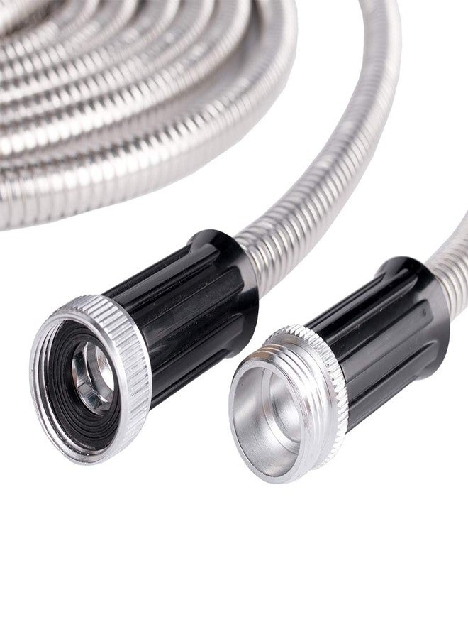 Beaulife Metal Short Garden Hose 3ft Connectors, Drainage Hose for Dehumidifier Small Water Hose Extension High Pressure Bib Reel Extender, Drinking Water Hose for RV Outdoor - Image 4