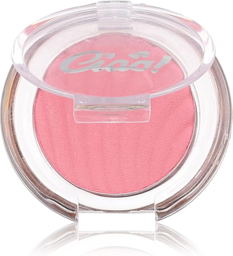 Ciao Fard Blusher, 4.5gm, Matte Finish, Shade of Pink or Red, Palette