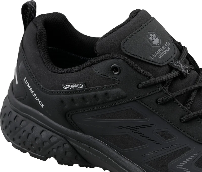 LUMBERJACK Josep 3pr Black Men's Waterproof Outdoor Shoes