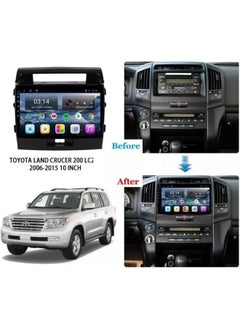 Vierex Android Car Stereo Screen For Toyota Land Cruiser LC200 2008-2015 GXR With CarPlay Android Auto Wireless WiFi DSP AHD Camera Included Fast Interface (4+32GB Carplay)  - Image 2