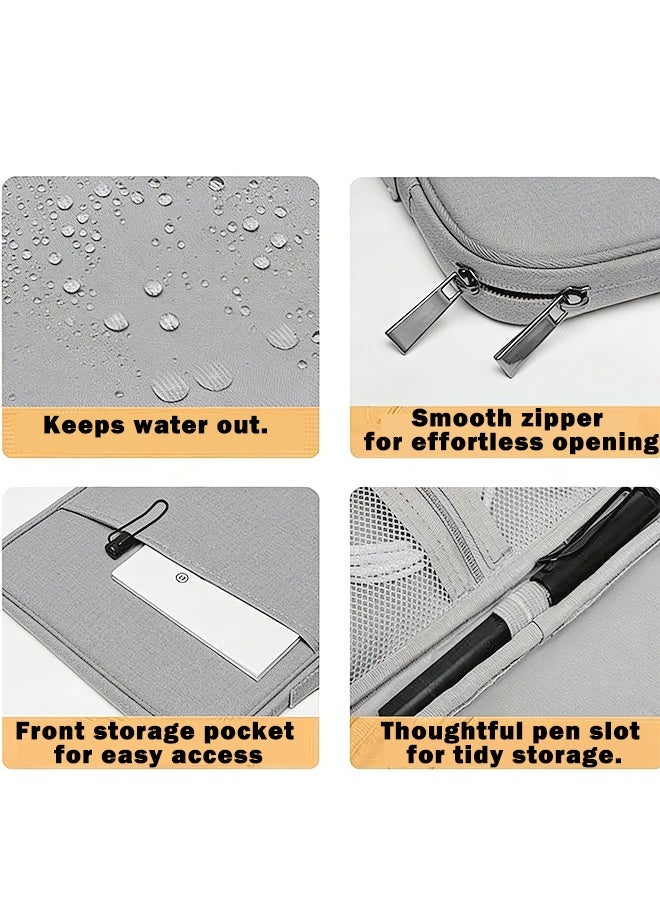10–11 Inch Tablet Sleeve Case, Protective Carry Bag for iPad Pro 11 / iPad Air 10.9–11 / iPad 10th–11th Gen & Samsung Galaxy Tab S9 / A9 Plus - Image 4