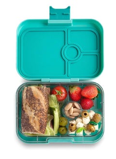 Yumbox Yumbox Panino 4-Compartment Leakproof Bento Box Surf Green  - Image 1