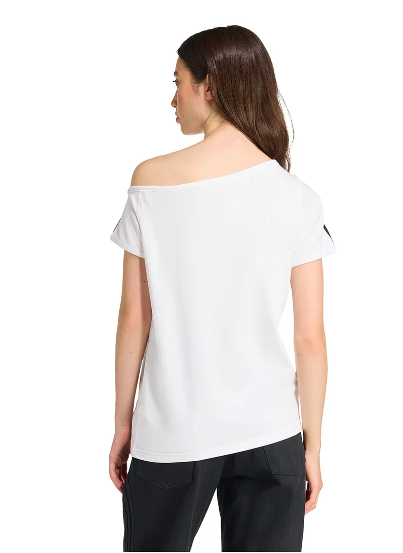 اديداس اوريجينالز Campus 2000 Off Shoulder T-Shirt
