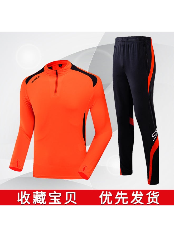 [1901] Orange Suit Football Jersey - Image 1