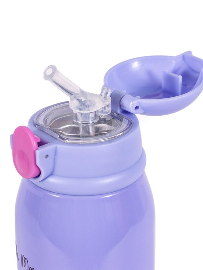 Milk&Moo Steel Kids Water Bottle with Bag 550ml Mermaid - Image 4