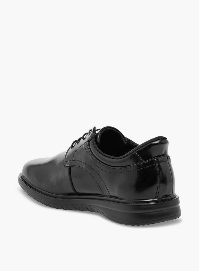Le Confort Men Lace-Up Leather Derby Shoes - Image 5