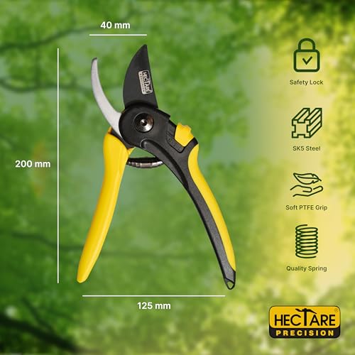 Hectare Precision Pruning Secateurs (Large bypass for green and soft branches) - Image 3