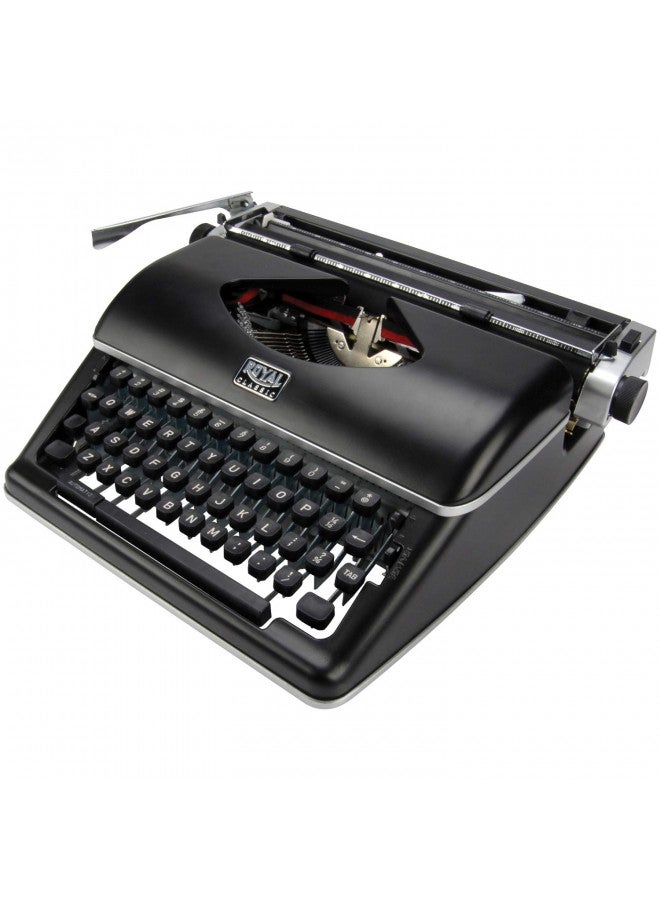 Royal Consumer Information Products Classic Retro Manual Typewriter (Black), Model Number: 79104P