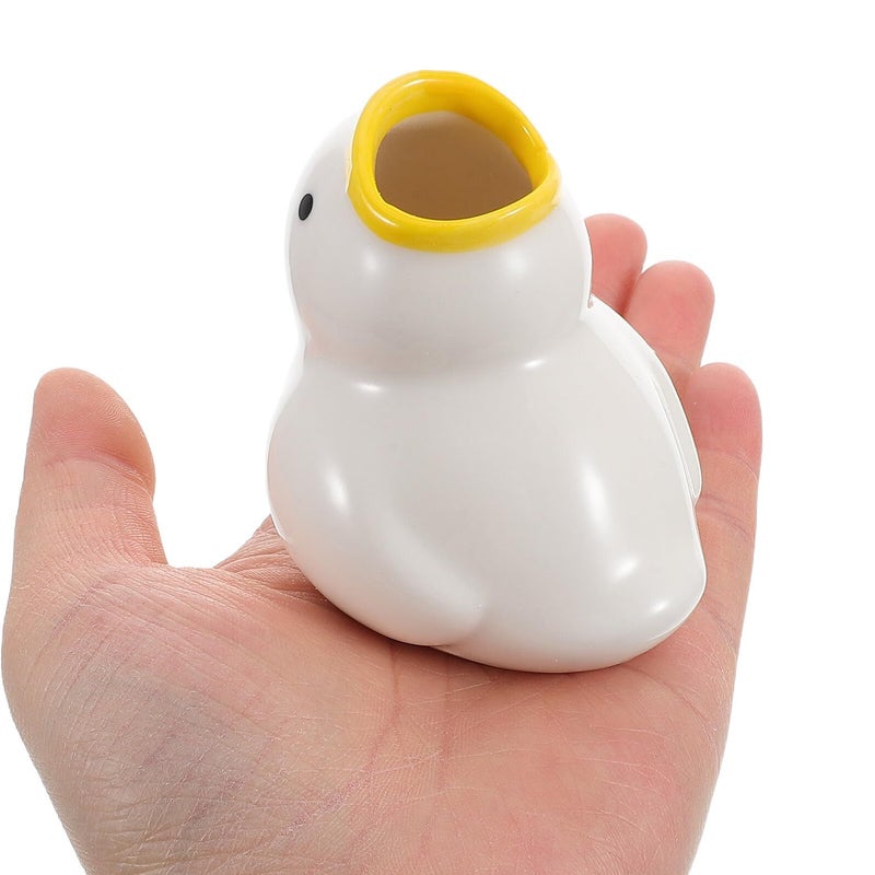 Ceramic Duck Toothbrush Holder Bathroom Organizer For Toothpaste Razor Easy Clean - Image 5