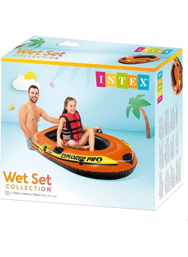INTEX Explorer Pro 100 Ride-On Boat  - Image 2