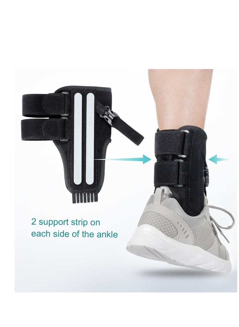 Foot Drop Brace for Walking Lifting Shoes, Drop Foot AFO Brace Help Raise Shoes, Foot Up Splint for Ankle, Improved Walking Gait, Prevent Falls and Injuries, for Left and Right Foot,Fits Women and Men - Image 2