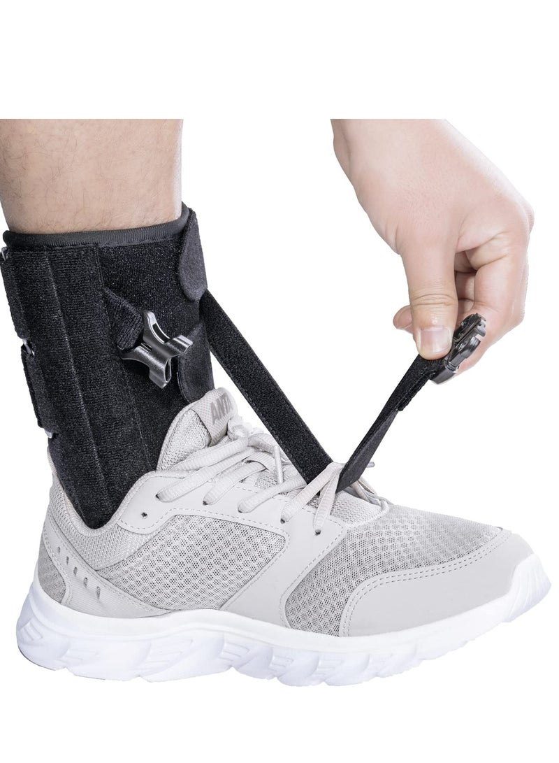 Foot Drop Brace for Walking Lifting Shoes, Drop Foot AFO Brace Help Raise Shoes, Foot Up Splint for Ankle, Improved Walking Gait, Prevent Falls and Injuries, for Left and Right Foot,Fits Women and Men - Image 1