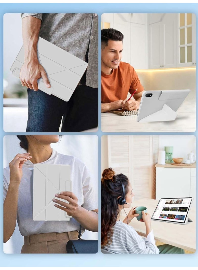 general Case Compatible with OnePlus Pad 3 13.2 inch 2025, Tablet Folio Cover with buckle, Y-fold Multi-angle Bracket, Drop-Resistant Anti-Scratch Protection Case, Auto Wake/Sleep - Image 4