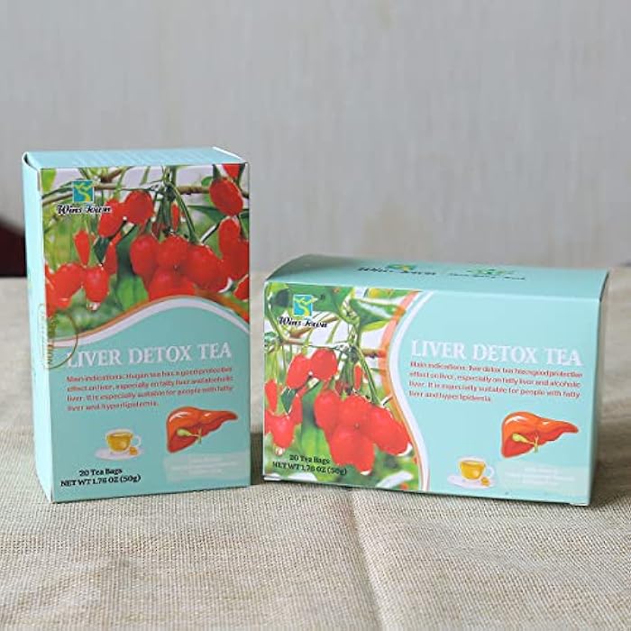 Wins Town Liver Detox Tea - Herbal Tea for Fatty Liver & Alcoholic Liver Support, Natural Cleanse & Repair, 20 Tea Bags - Image 2
