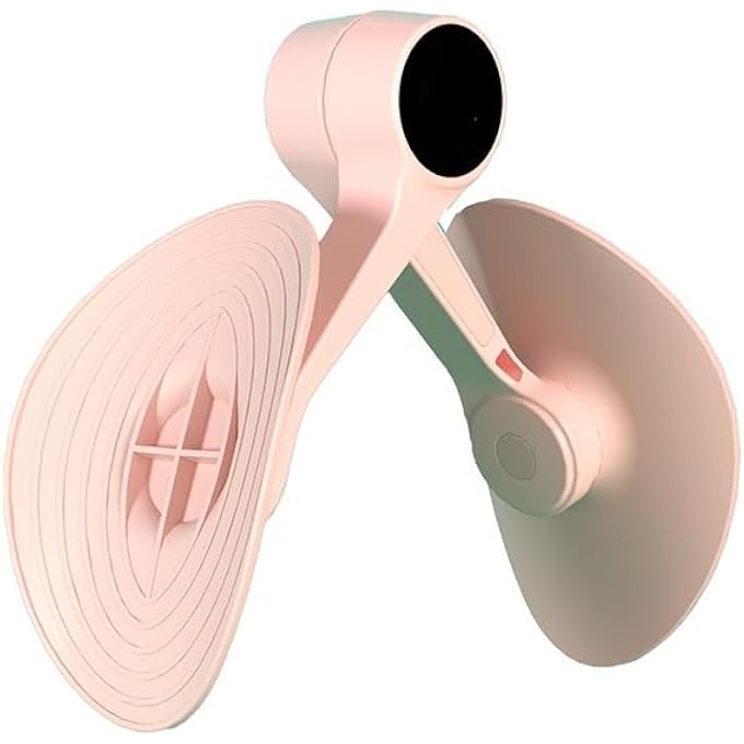 RUNWE Leg Exercise Thigh Master, Pelvic Floor Muscle Trainer, Home Fitness Equipment, Pink - Image 1