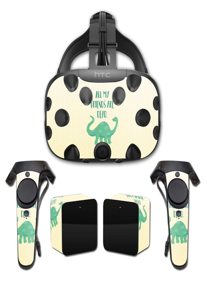MIGHTY SKINS MightySkins Skin Compatible with HTC Vive Full Coverage - All My Friends are Dead | Protective, Durable, and Unique Vinyl Decal wrap Cover | Easy to Apply, Remove, and Change Styles | Made in The USA - Image 1