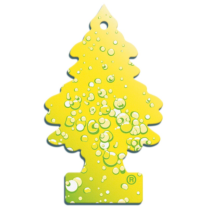 Little Trees Air Freshener Tree MTR0073 Sherbet Lemon Fragrance For Car Home Boat Caravan - Single Pack - Image 1