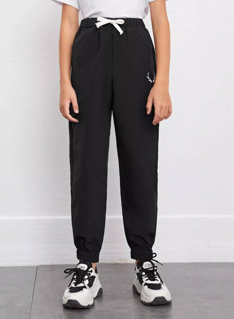 Boys Graphic Print Pants - Image 3