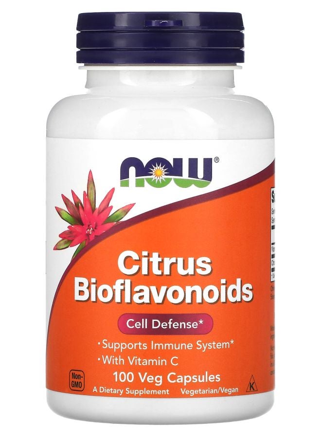 now Citrus Bioflavonoids 100 Veg Capsules