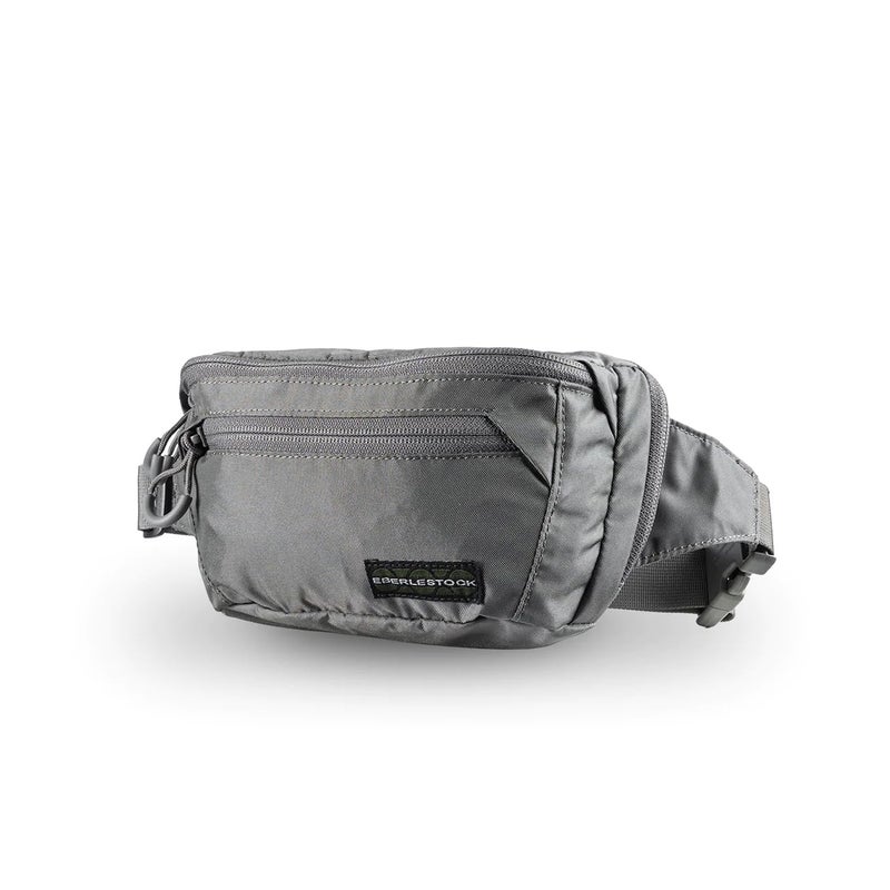 Eberlestock Bando Bag - Tactical Men's Fanny Pack w/Adjustable Waist Belt, Zippered Pockets, Compact Lightweight Belt Bag, Everyday Hip Pouch for Travel Outdoor Running Hunting, Gray - Image 1