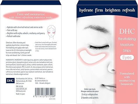 DHC Revitalizing Moisture Strips 6 Applications and Blotting Paper x 2 100 Sheets x 2 - Image 4