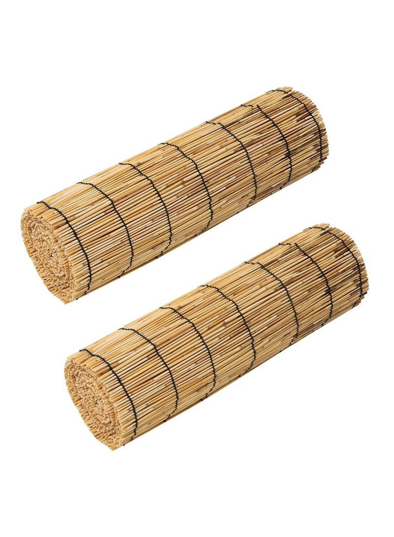 LINGWEI Bamboo Blinds Natural Reed Window Curtain Sun Shade Hanging Sun Shade For Outdoor Indoor Sun Shading Bamboo Blinds  - Image 5