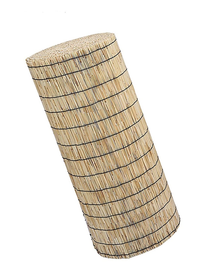 LINGWEI Bamboo Blinds Natural Reed Window Curtain Sun Shade Hanging Sun Shade For Outdoor Indoor Sun Shading Bamboo Blinds  - Image 2