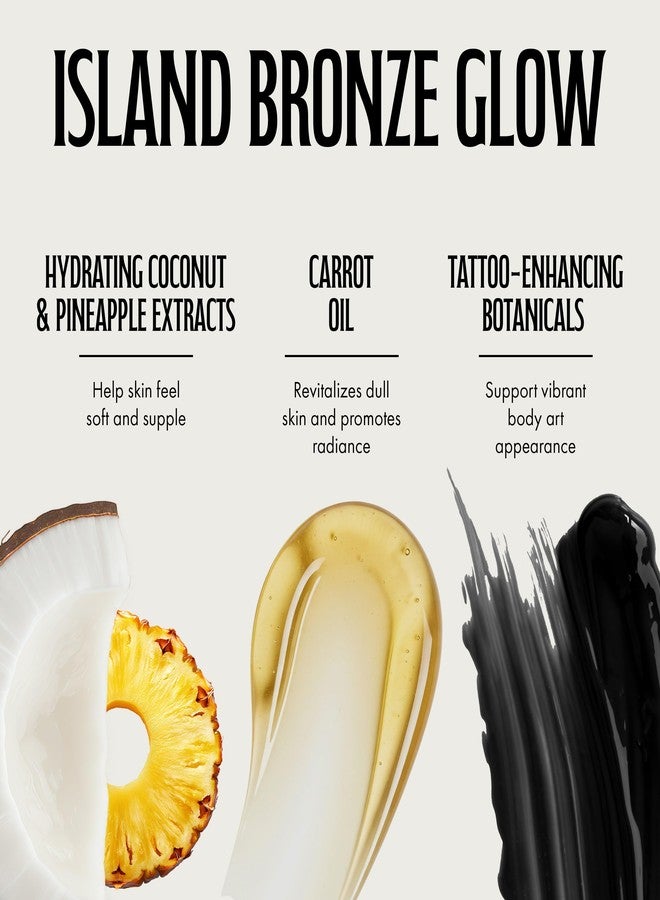 Brown Sugar Aloha Hawaii Waikiki Tanning Lotion, Step 2, 400X Plateau-Busting Island Dark Bronzer with Kukui, Carrot Oil & Coconut Hydration, 10 Fl Oz - Image 4