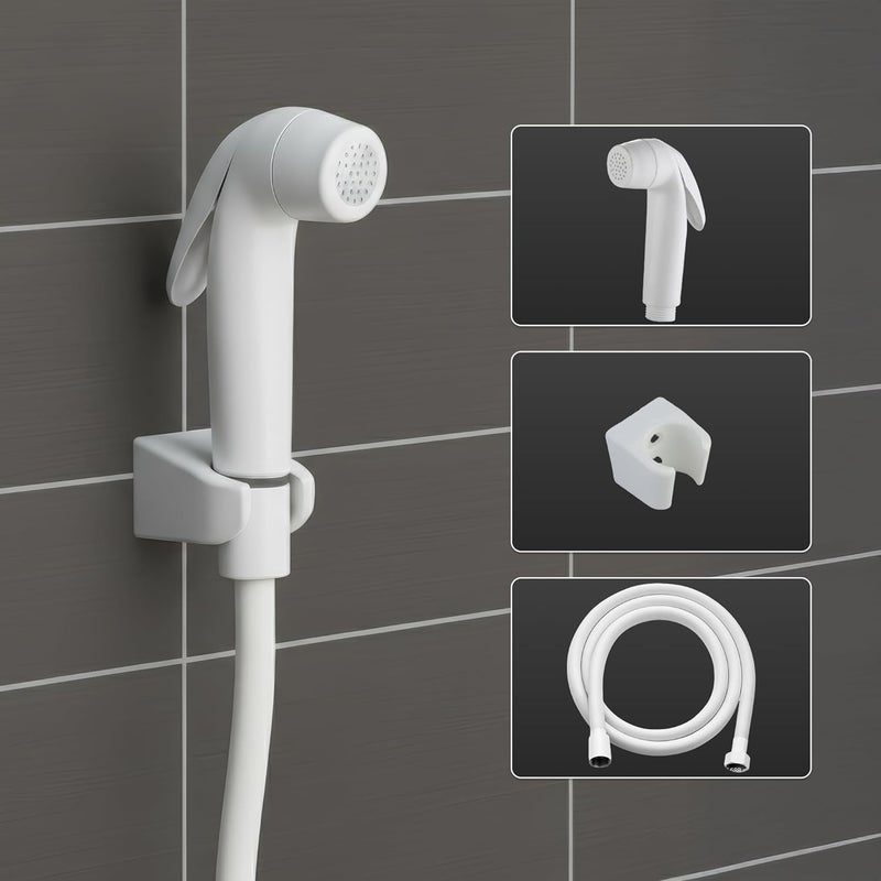 MIORAH Health Faucet Set | Premium Jet Spray Gun with Pipe for Toilet | Leakproof Bidet Sprayer Kit | Easy Install Bathroom Accessory - Image 1