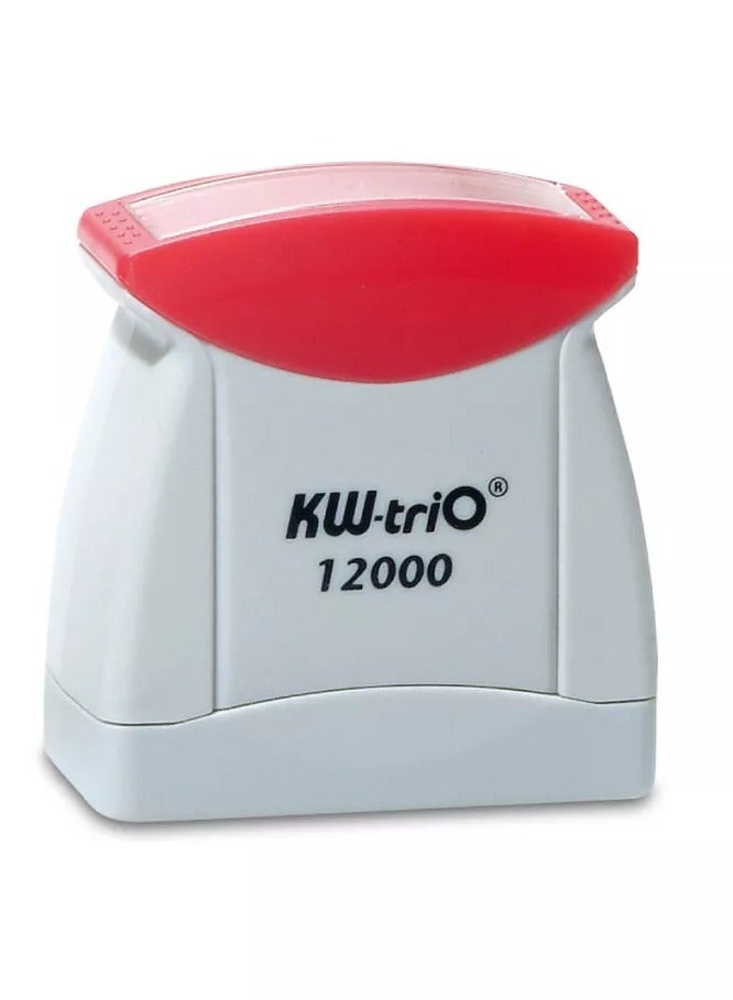 KWTrio PRE INKED STAMP 12000 RED - Image 1