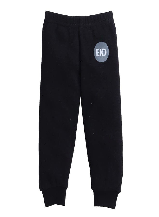 EIO طقم بيجاما قطنية مطبوعة بالكامل للأطفال الرضع من إي أو (للأولاد والبنات) (لون سادة - 6، 6-7 سنوات) - Image 5