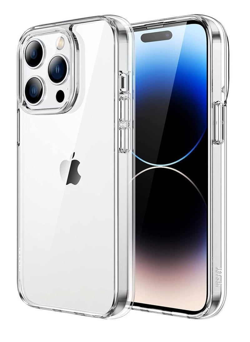 جراب iPhone 14 Pro مقاس 6.1 بوصة ، مضاد للاصفرار ، حماية من السقوط مع غطاء واقٍ مقاوم للصدمات ورفيع جراب هاتف iPhone 14 Pro شفاف - Image 1