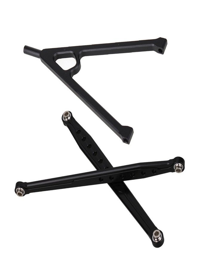 Mxfans Triangular Front strut & Front strut Black Replacement Parts Suitable for AXIAL SCX10 RC1:10 Off-Road Vehicle 3-Piece Set - Image 3