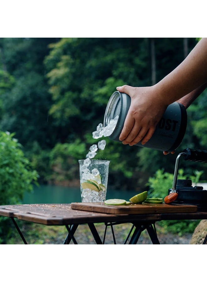 GOOUT SPRINGHILL GOOUT STRINGHILL Outdoor Camping Ice Bucket InsulationStainless Pot BucketSteel Portable InsulationBucket Ice Storage - Image 4