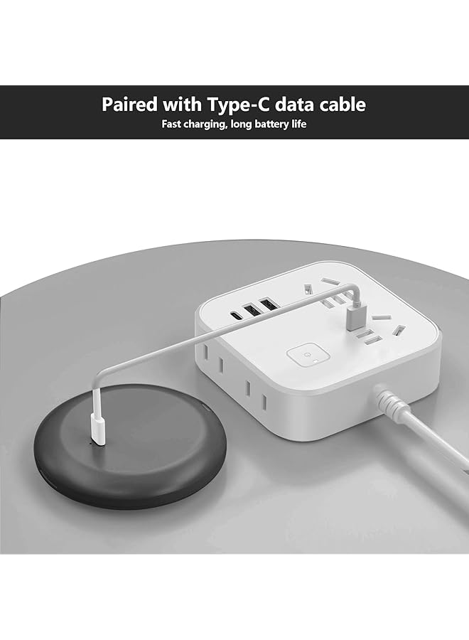 إيروريكس مرآة مكياج للسفر بإضاءة LED تكبير 1X 2X مع ضوء قابل لإعادة الشحن عبر USB بشاشة تعمل باللمس على الوجهين قابلة للتعديل للحقائب والمحافظ والجيوب والهدايا للفتيات محمولة باللون الأسود الدائري - Image 2