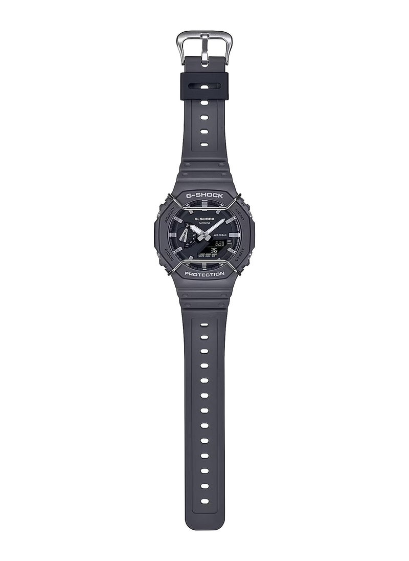 G-SHOCK ساعة يد رجالية - أنالوج+رقمية، راتنج GA-2100PTS-8ADR - 42 ملم  - Image 2