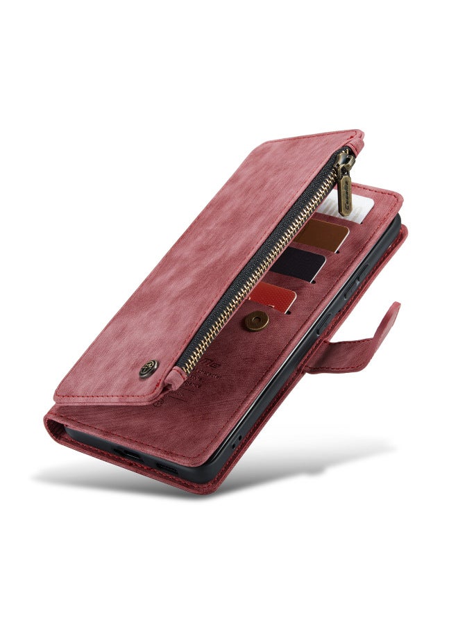 CaseMe High Luxury Card For Magnetic Phone Case Leather Case-Color:Black-Applicable Model:SM-A12  - Image 5