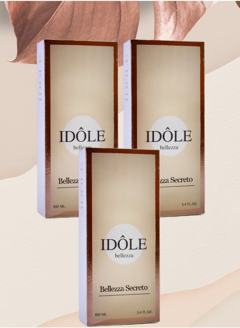 3 Pieces IDOLE Bellezza Bellezza Secreto Perfume EDP 100Ml - pzsku/Z606BD2FEA262EF826482Z/45/_/1674685273/dc6b112c-6758-4668-a39b-c0ea4eb832e3