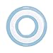 FUNBOY Giant Light Blue Stripe Inflatable Tube Pool Float with Cup Holder 48 Large Pool Float for Adults Inner Tube Swimming Pool Toys Swim Rings Pool Lounger Float for Pool Party Summer - Image 3