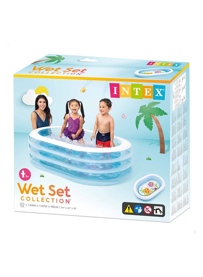 INTEX My Sea Friends Pool 1.63m x 1.07m x 46cm - Image 3