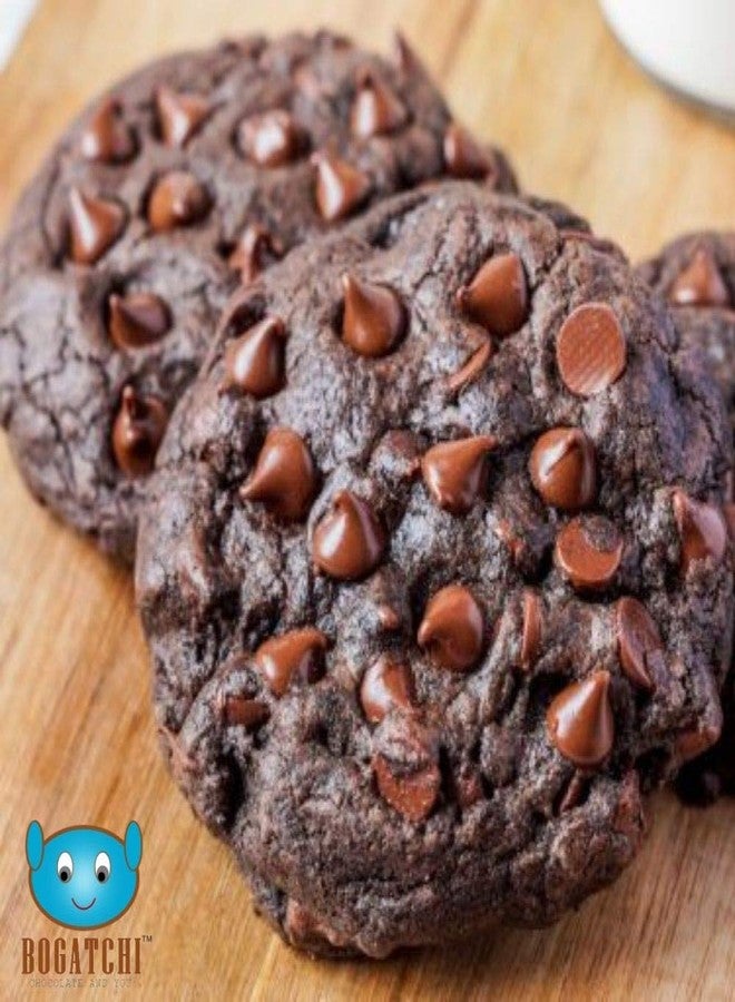 BOGATCHI Dark Chocolate Chips, Chocolate Chips for Baking and Decoration, Dark Chocolate Chips, Gluten Free and Tasty, 200g with Free Measuring Spoon - Image 4