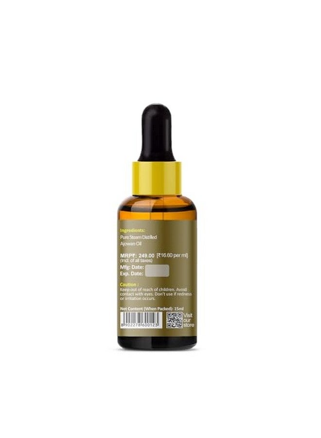 بي ار زد زيت الأجوان العطري من بي آر زد - زيت نقي طبيعي عالي الجودة للعناية بالبشرة والعناية بالشعر، 15 مل - Image 4