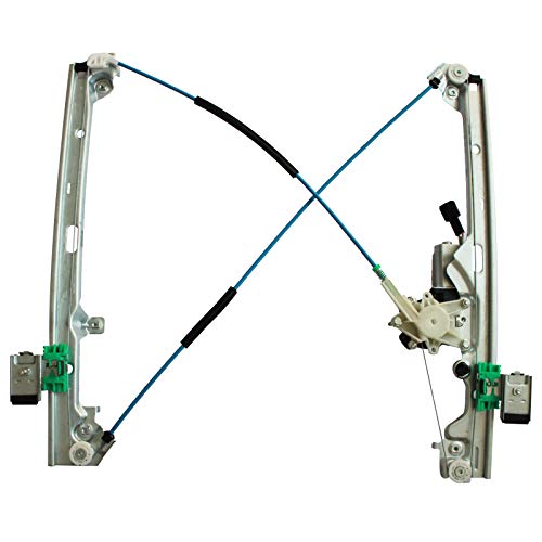 LAFORMO NORMAL LAFORMO Front Driver Side Power Window Regulator with Motor Assembly Compatible with Silverado/Tahoe/Suburban/Avalanche 1500 2500 3500 00-06 Cadillac Escalade 02-06 GMC Yukon XL/Sierra - Image 2